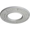 Ekena Millwork Daniela Ceiling Medallion (Fits Canopies up to 3 7/8"), Hand-Painted Frost, 8"OD x 3 7/8"ID x 1/2"P CM08DNFRF - alternate 3